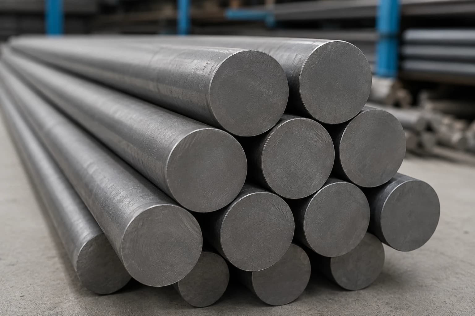 Besi Assental S45C — batang baja silinder grade S45C
