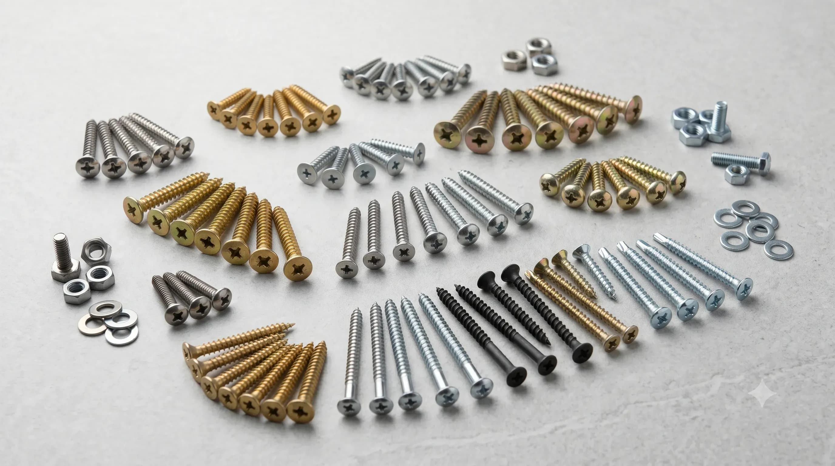 Sekrup — fasteners sekrup untuk konstruksi