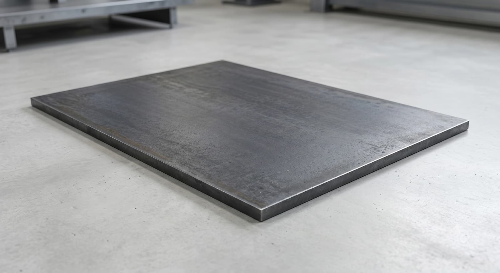 Plat Besi — lembaran plat baja hitam